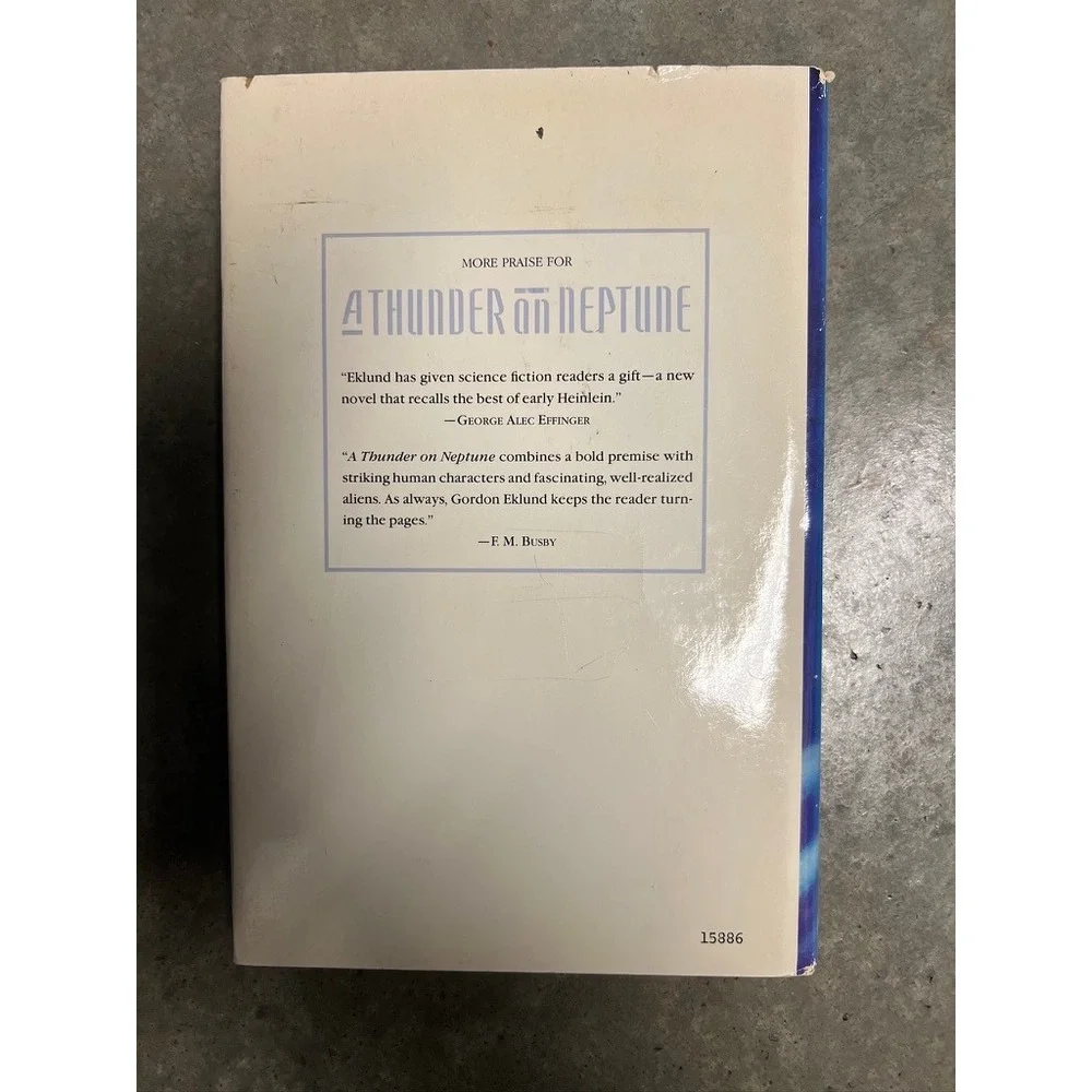 A Thunder on Neptune - Book Club Edition [Hardcover] Gordon Eklund 1989